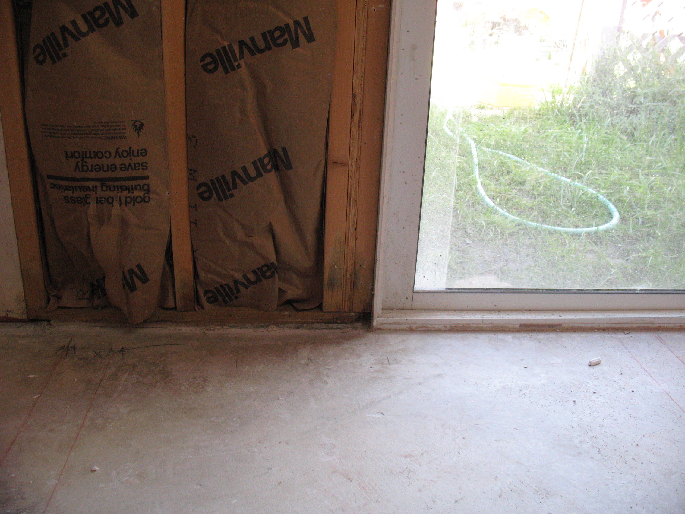 Bottom Plate Framing Layout